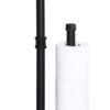 Pipe Craft GRUNDO – Industrial Free-Standing Toilet Paper Holder with Storage | Heavy-Duty Iron Pipe Bathroom Stand | Fits Standard & Jumbo Rolls | Matte Black Rustic Design Pipe Craft GRUNDO – Industrial Free-Standing Toilet Paper Holder with Storage | Heavy-Duty Iron Pipe Bathroom Stand | Fits Standard & Jumbo Rolls | Matte Black Rustic Design
