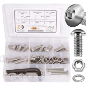 Metric M12 Stainless Steel 202