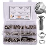 Metric M8 Stainless Steel 202 Grade Button Head Allen Bolt
