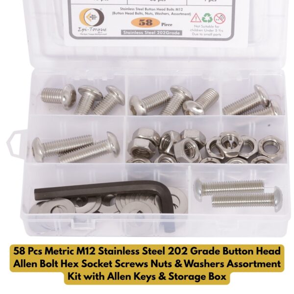 Metric M12 Stainless Steel 202 Metric M12 Stainless Steel 202