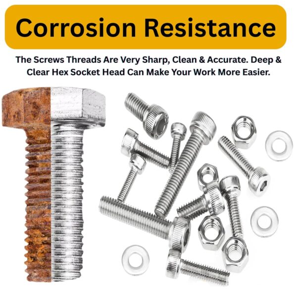 Metric M8 Stainless Steel 202 Grade Hex Head Bolts