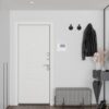Pipe Craft TRILO – 3-Piece Industrial Bathroom Hardware Set | Towel Ring, Towel Bar & Robe Hook | Heavy-Duty Iron Pipe Fixtures | Matte Black Finish