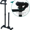 7 Pipe Craft GRUNDO – Industrial Free-Standing Toilet Paper Holder with Storage | Heavy-Duty Iron Pipe Bathroom Stand | Fits Standard & Jumbo Rolls | Matte Black Rustic Design