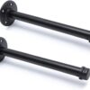 Pipecraft HOLDY – 1/2x10” Industrial Pipe Shelf Brackets (Set of 2) | Rustic Wall Mounted DIY Floating Shelf Brackets | Heavy-Duty Iron Pipe Design for 6–12 Inch Boards | Matte Black Finish Pipecraft HOLDY – 1/2x10” Industrial Pipe Shelf Brackets (Set of 2) | Rustic Wall Mounted DIY Floating Shelf Brackets | Heavy-Duty Iron Pipe Design for 6–12 Inch Boards | Matte Black Finish